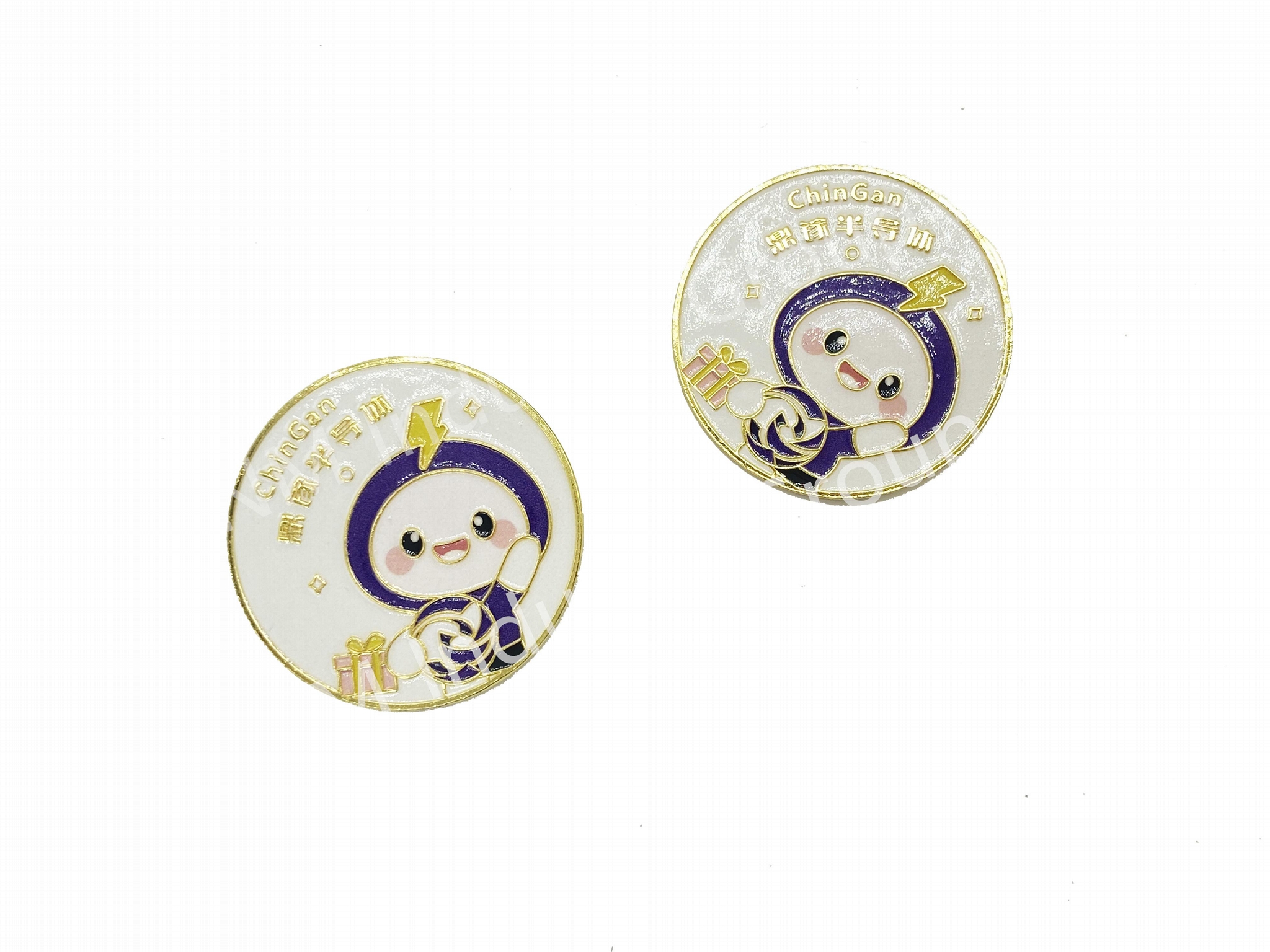 定制个性化珐琅别针 2
