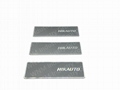 Customized metal labels for outer packaging of l   age, glass products, etc