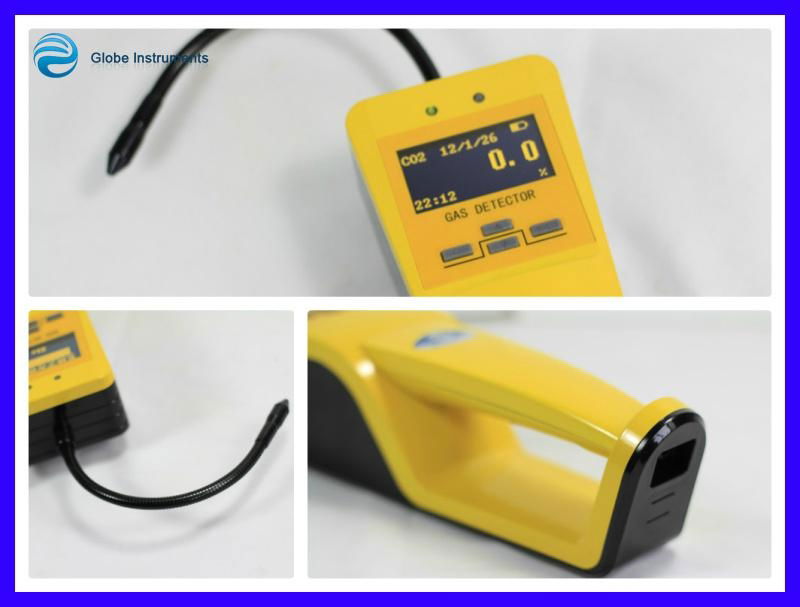 Portable Infrared gas detector Co2 analyzer 4