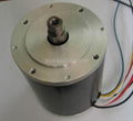 Brushless compressor motor and controller