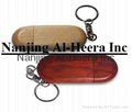 4GB Wood Twister USB Flash Drive 4