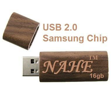 16gb Wooden USB Flash Drive 4