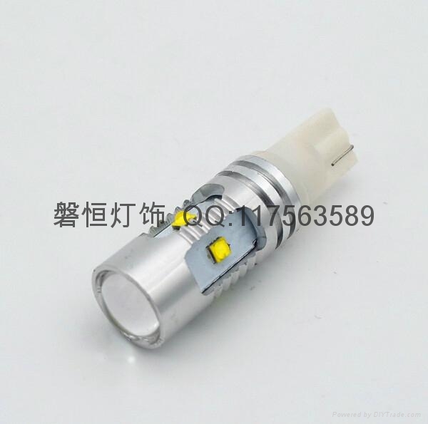 大功率超高亮LED示寬燈 T10 CREE 50W 10SMD 可換 H1 H3燈做霧燈 5