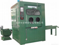 SS-10  semi-automatic wet sandblasting machine