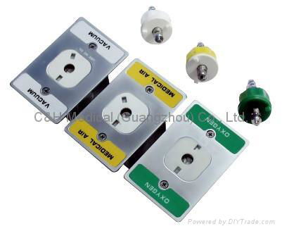 Ohmeda Standard Gas Outlets and Adapters 2