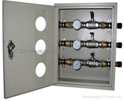 Medical Gases Controlling Valves Box for Hospital Gases Engineerings