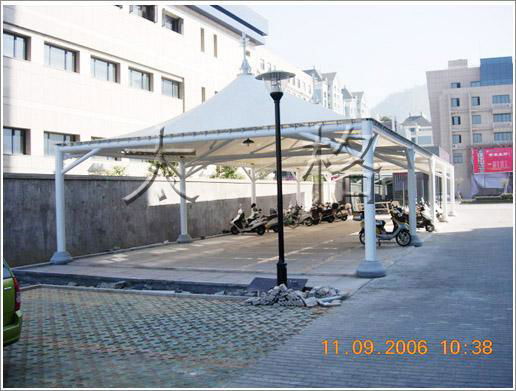 屋頂膜結構建築工程 2