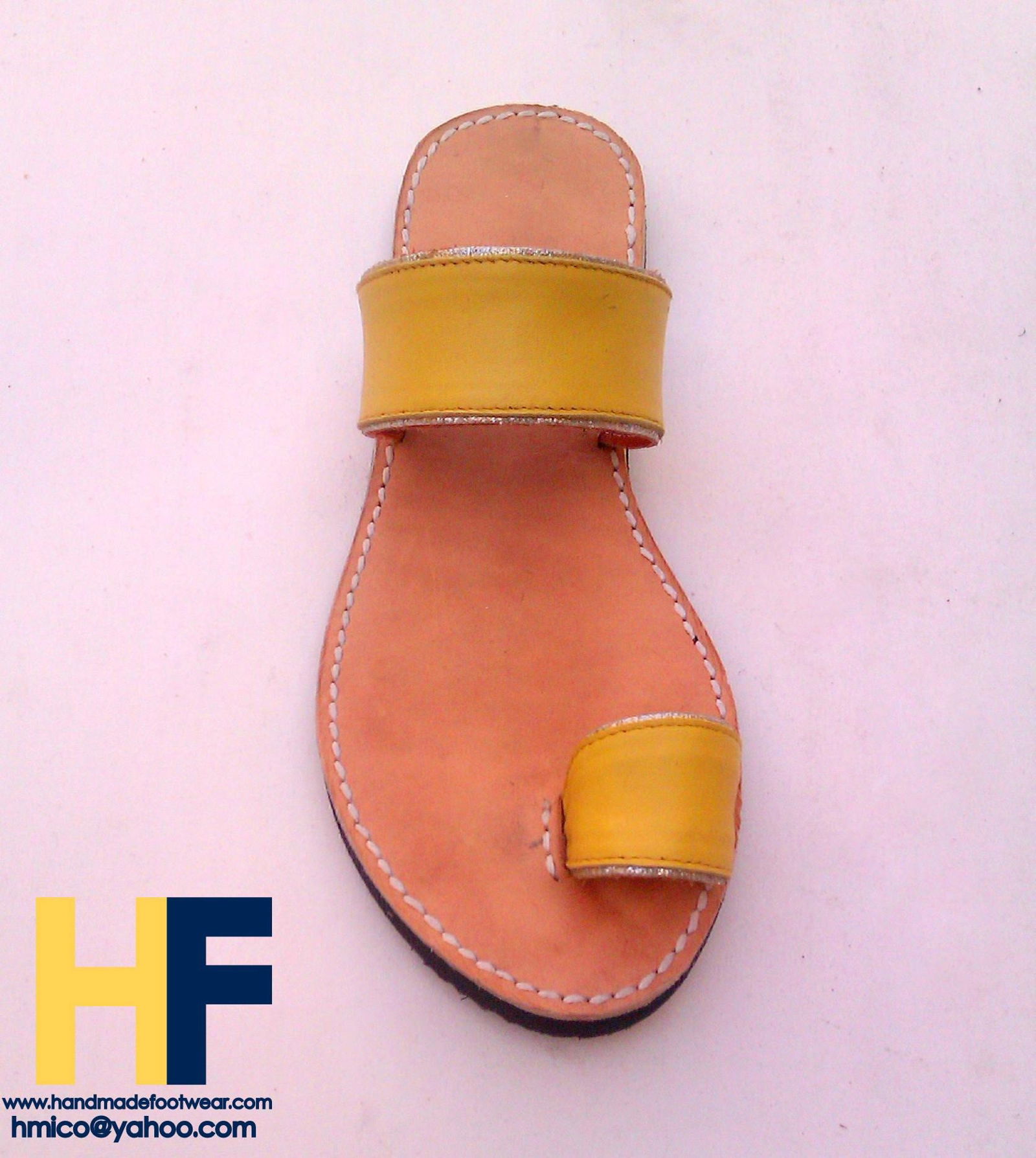 Kolhapuri women leather handmade sandals 