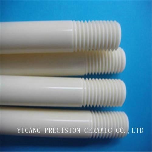 screw threaded alumina ceramic al2o3 insulating rods 2