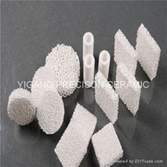 Filter foam ceramics