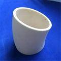 Refractory porous fiber ceramic tube 