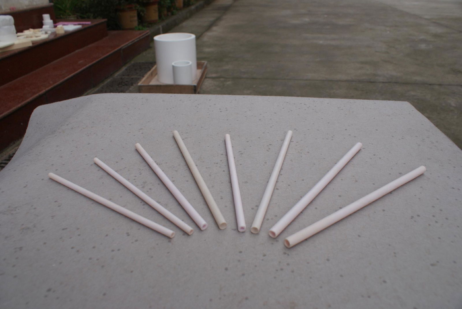 99 alumina ceramic tube porous customized 3