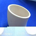 Refractory porous alumina ceramic tube