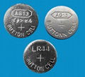 High Quality AG13 LR44 A76 1.5v alkaline button cells coin cells 3