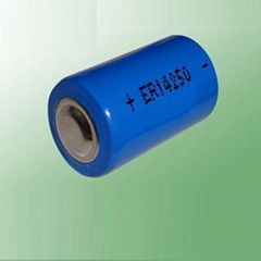 ER14250 1/2 AA lithium batteries 1200mAh 3.6V