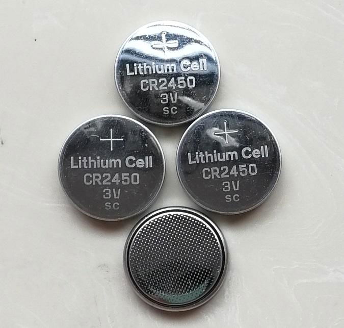 CR2450 3v lithium button cell battery coin cells CR 2450