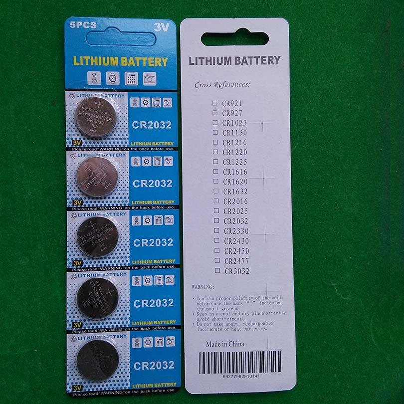CR2032 3V lithium button cell batteries Coin cells