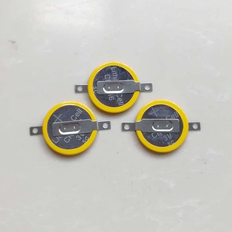 SMD Welded pins CR1616 tabs button cell coin batteries for PCB Player Games