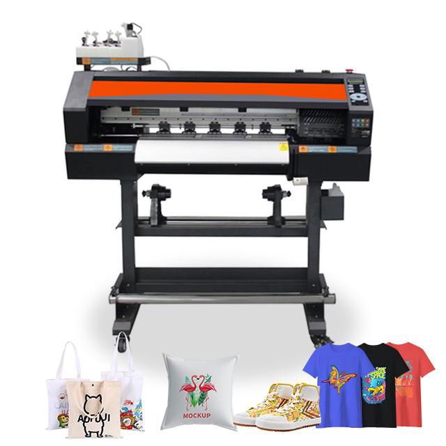 Tshirt Textile Printing Machine Complete DTF Printer With Two Print
