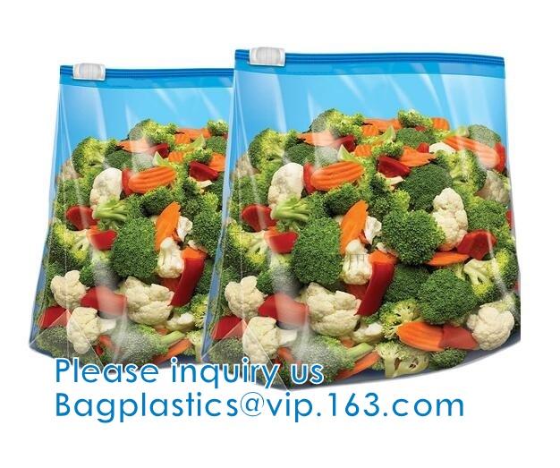 SLIDER LOCK BAG, PP SLIDER ZIPPER BAGS, WATER PROOF BAGS, GRID SLIDE SEAL BAGS, 