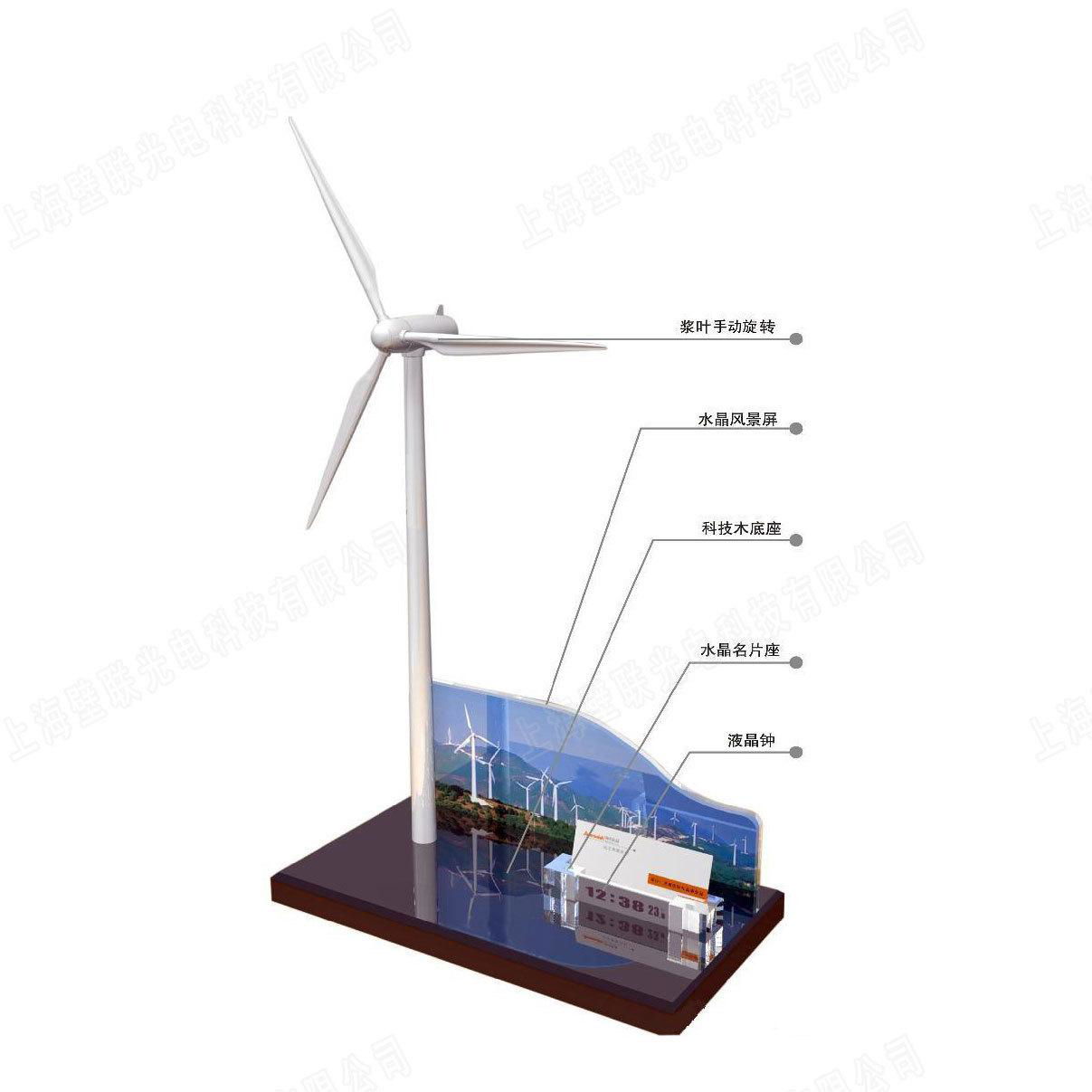 Copywriter presents a windmill gift model 2