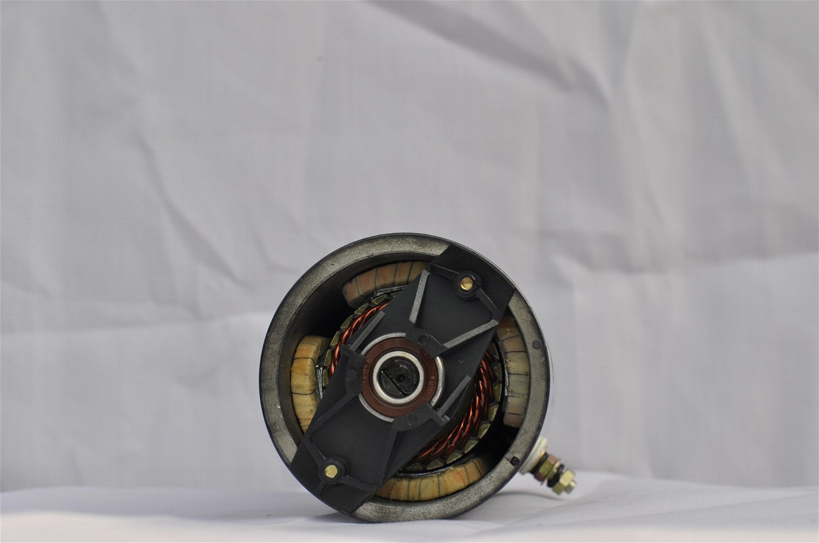 12V 1.6KW SERIES WOUND DOUBLE BALL BEARING DC MOTOR W-9993D 2