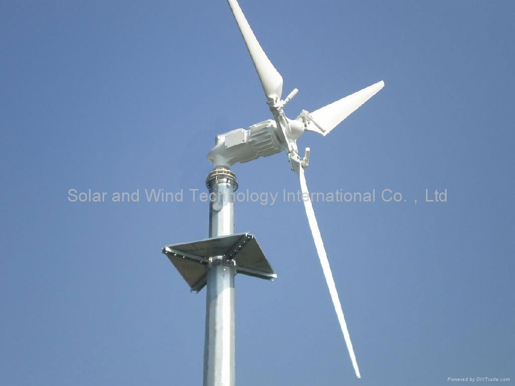 5KW pitch controll wind turbine generator - Solar and Wind 