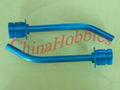 Aluminum Fuel Bottle Necks (blue color) 1