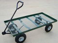 Steel Mesh Deck Wagon Cart-TC1807