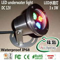 LED underwater light/LED Swimming pool/LED fountain light(FH-SC090-9W) 4