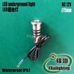 Stainless steel mini led underground