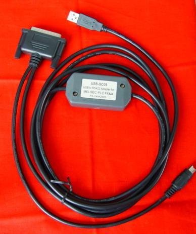 Mitsubishi PLC Programming Cable USB-SC09 for FX and A series