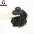 Brazilian virgin hair  Afro kinky 18" 4