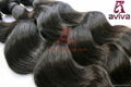 Brazilian virgin hair  Loose wave 16" 4