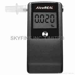 Breathalyzer with Fuel-Cell Sensor and 2 AAA battery operation