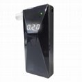 Breathalyzer with Touch Button