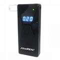 Breathalyzer with Touch Button