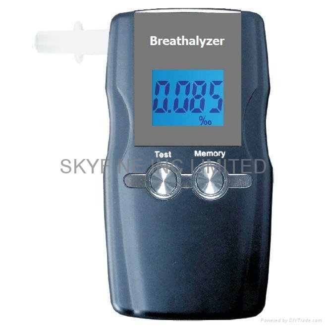 Digital Alcohol Tester with replaceable box of semiconductor sensor