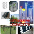 galvanized and pvc chain link fence