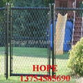 galvanized and pvc chain link fence