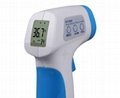Smart sensor body infrared thermometer with fever alarm 