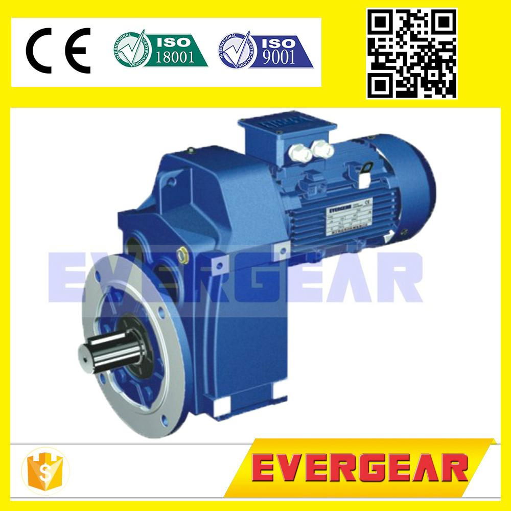 MTP series parallel shaft gear motor speed reducer gear reducer 3