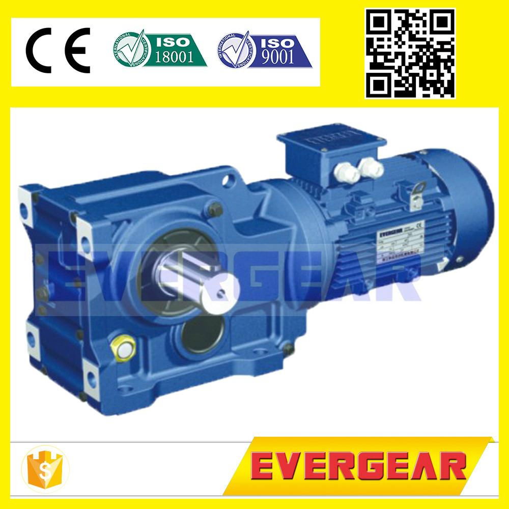 MTJ series  Helical bevel gear motor gearbox speed reducer 3