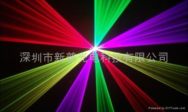 760mW Color RGB laser light 3