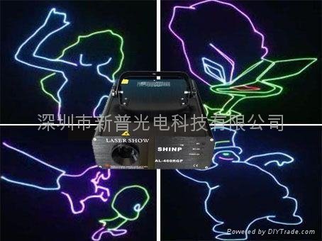 500mW RGB Animated Laser Light Pro Show DJ Party ILDA