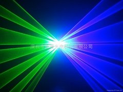 360mW Green+Blue Two lens laser light