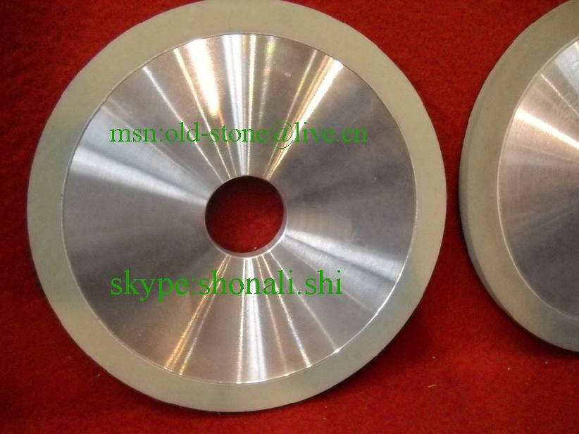 ceramic bond Diamond bruting wheel for diamond polishing 2