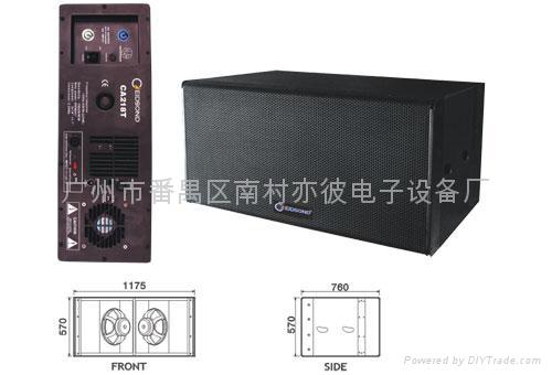 双12寸三分频线性音箱 2