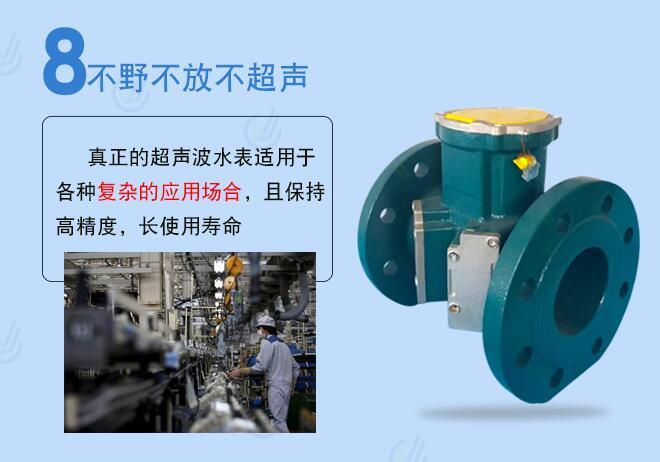 DN200双通道四通道超声波水表流量计