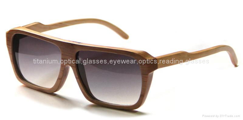 High Quality hand made wooden sunglass (New and Hot Sell!)  2